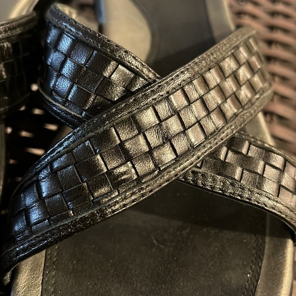 Cole Haan Nike Air black slip on sandals size 8 - Picture 3 of 12